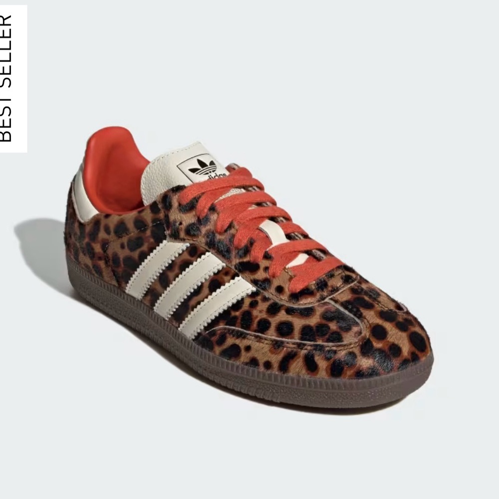 Adidas Leopard Print Sneakers